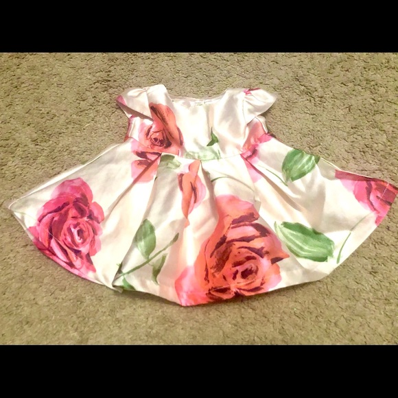 0-3 month silk dress